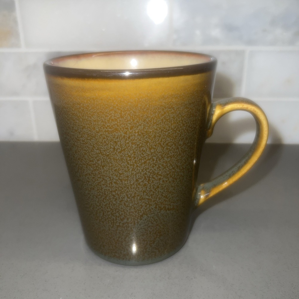 Home Trends Rave Stripe - 4-3/8" Coffee/Tea Mug EUC